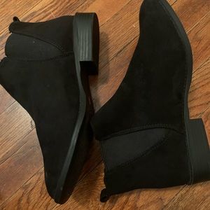 Ankle boots, Size 10, Black